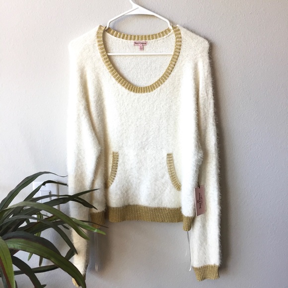 Juicy Couture Sweaters - JUICY COUTURE // NWT Fuzzy Sweater